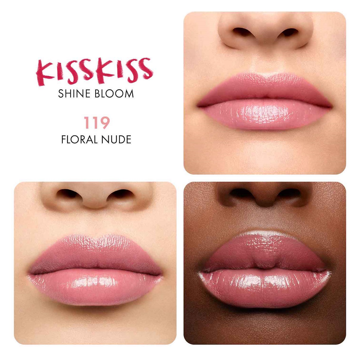 KISSKISS SHINE BLOOM (BARRA DE LABIOS BRILLANTE)